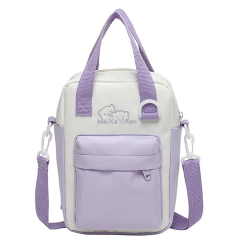 Praktische Ita Bag Japanische Crossbody-Handtaschen, niedliche Umhängetasche, Pin-Display-Tasche, violett von Shntig