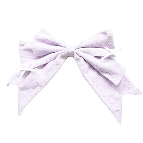 Süße Bowknot Haar Clip Für Weibliche Mädchen Mode Barrettes Pferdeschwanz Halter Weibliche Haar Bögen Maskeraden Party Headwear von Shntig