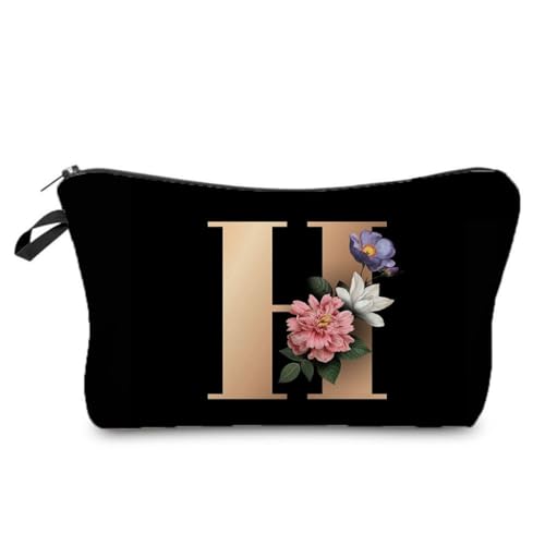 Tragbare Make-up-Tasche mit Reißverschluss für Damen, Kosmetiktasche, Reise-Toilettenartikel, Organizer, weibliche Make-up-Tasche, Brautjungfer, h von Shntig