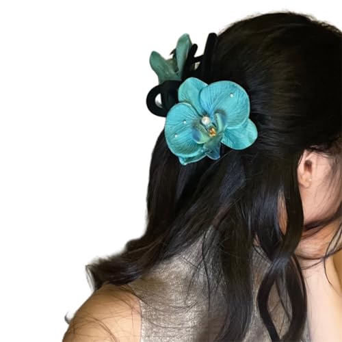 Trendige Schmetterlings-Blumen-Haarklammer, vielseitig und stabil, niedliches Blumenmuster, Haarklammer für Damen und Mädchen, modisch, Braut-Haarschmuck von Shntig