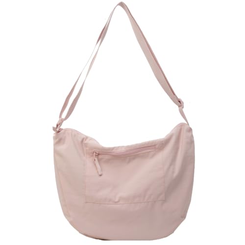 Wasserdichte Kuriertasche für Damen, große Kapazität, Umhängetasche, rose von Shntig