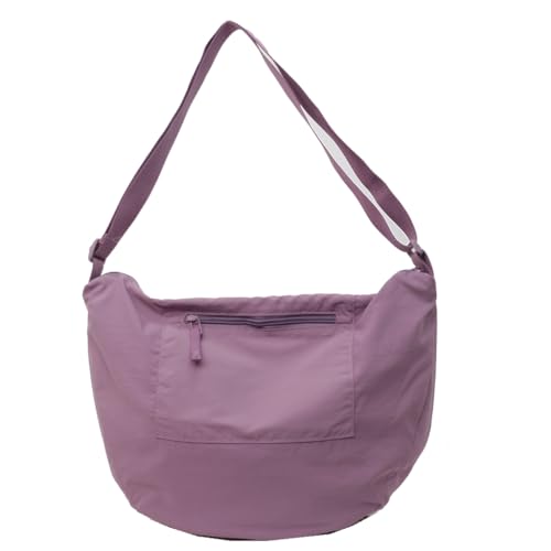 Wasserdichte Kuriertasche für Damen, große Kapazität, Umhängetasche, violett von Shntig