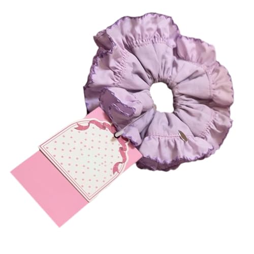 Weiche Stoff Haar Zubehör Weiche Elastische Haarband Falten Scrunchie Haar Dekoration Für Tägliches Tragen Und Besondere Anlass von Shntig