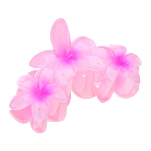 Zarte Farbenfrohe Blumenhaarklaue Für Frau Mädchen Hautpflege Make Up Haarclip Für Dünne Haare Nicht Überrutschen Zartes Haarclip von Shntig