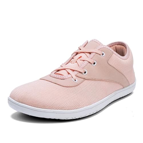 Paar Freizeit Barfußschuhe Atmungsaktive Herren Breite Füße Schuhe Sommer rutschfeste Damen Barfussschuhe Unisex Schuhe mit breiter Zehe Geeignet für Jogging, Reisen von Shocanm