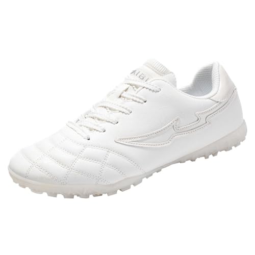 Shocanm Fussballschuhe Kinder Fußballschuhe für Jungen Mädchen, Low Top Professional Athletics Trainingsschuhe, TF rutschfest Porosität Soccer Schuhe, Hallenschuhe Kunstrasen Fussballschuhe Herren von Shocanm