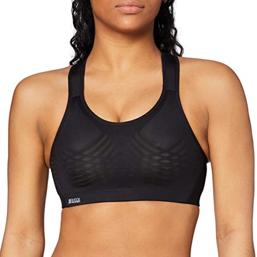 Shock Absorber Damen Ultimate Fly Bra Sport-BH, Mehrfarbig (Noir/Gris 05x), 70C (Herstellergröße: 85C) von Shock Absorber