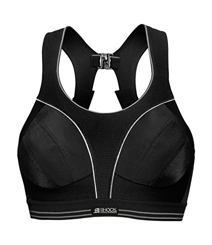 Shock Absorber Damen Ultimate Run Bra Sport BH 335044, Farbe:Schwarz, Unterbrustumfang:70, Cup:A, Artikel:-1001 schwarz von Shock Absorber