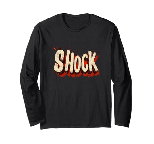 Awesome Shock Speech für Erwachsene und Kinder Langarmshirt von Shock Outfit