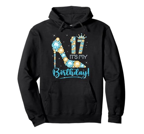17 Es ist mein Geburtstag 17 Jahre altes Mädchen zum 17. Geburtstag Pullover Hoodie 17 Es ist mein Geburtstag 17 Jahre altes Mädchen zum 17. Geburtstag Pullover Hoodie von Shoe 17th Birthday Girl 17 Years Old Birthday Tee