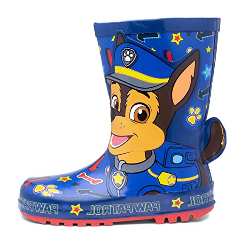 Paw Patrol Kory Kids Blue Welly, blau, 20 EU von Shoe Zone