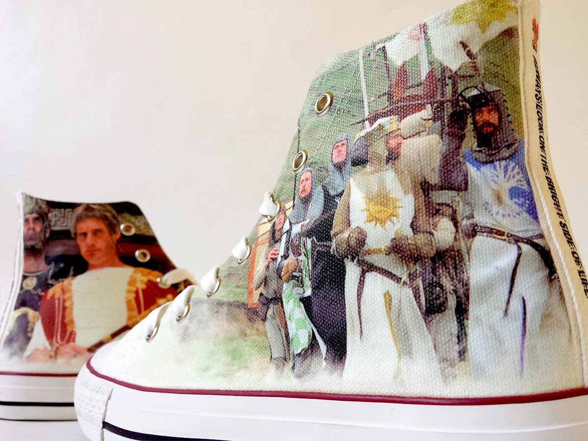 Fanart Monty Python Schuhe Nach Maß von ShoeArtCottage