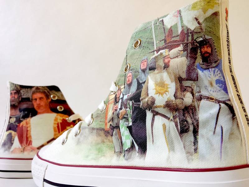 Fanart Monty Python Schuhe Nach Maß von ShoeArtCottage