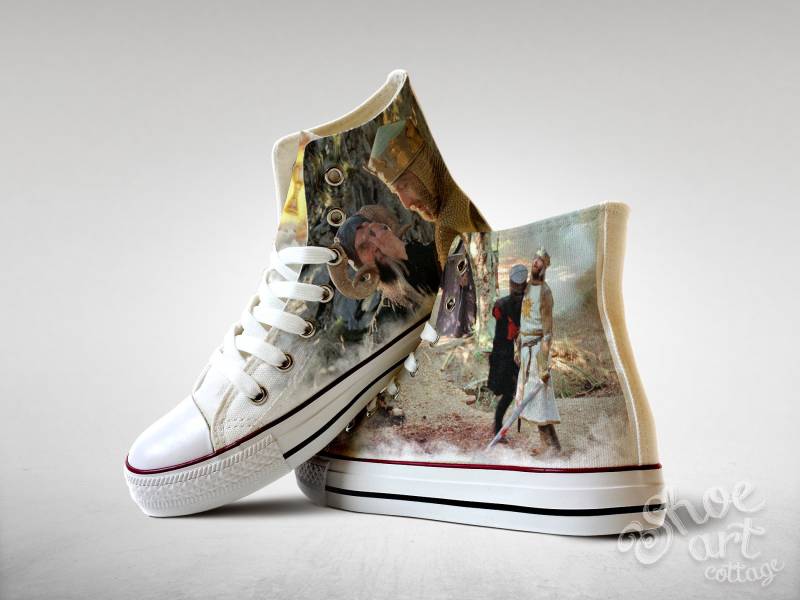 Fanart Monty Python Und Der Heilige Gral Schuhe Nach Maß von ShoeArtCottage