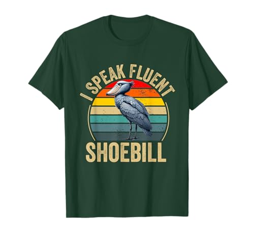 Shoebill Storch Vogel Schuhschnabel Storch Damen Herren Walköpfe T-Shirt von Shoebill Stock Bird Whaleheads Lover
