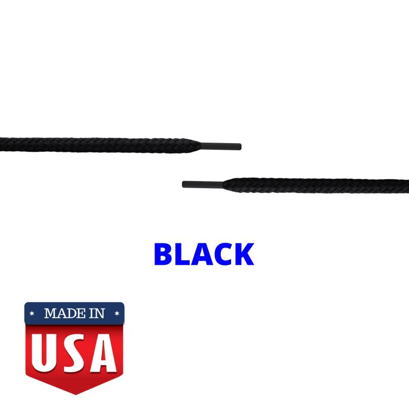 Boot Schnürsenkel - Heavy-Duty Rund Nicht Fransend Dehnbar Extrem Langlebig Hergestellt in Den Usa von ShoelaceKing