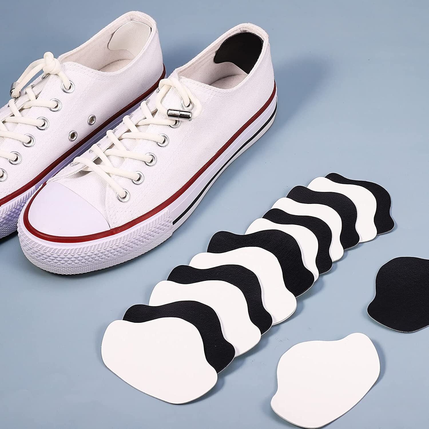 Reparaturpflaster Für Leder - Oder Sportschuhe Zum Schutz Der Ferse I Selbstklebendes Fersenpatch Schuhe Reparatur Patch von ShoelacesStore