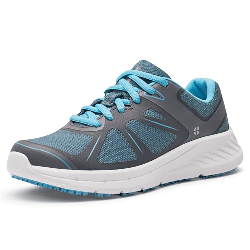 Shoes for Crews Damen-Arbeits-Sneaker mit rutschhemmender Sohle – bequem, leicht, atmungsaktiv, Spritzwasserschutz, ideal für Gastronomie Küchen Kellner, Krankenschwester – Vitality II von Shoes for Crews