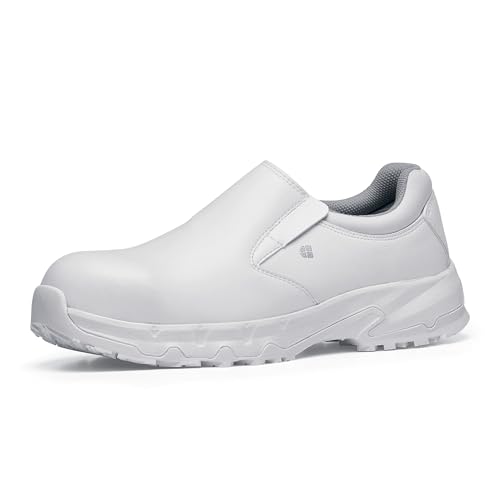 Shoes for Crews Brandon Unisex Composite Toe – Bequeme Sicherheitsschuhe mit Zehenkappe, durchtrittsicher, metallfrei, rutschhemmend, S3L FO SR LG – für Damen und Herren von Shoes for Crews