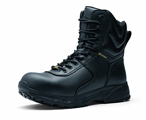 Shoes for Crews Guard High, Sicherheitsschuhe CE-zertifiziert S3 HRO WR SRC, Unisex Arbeitsstiefel mit rutschfester Außensohle, Wasserabweisende Sichere Arbeitsschuhe für Herren und Damen von Shoes for Crews