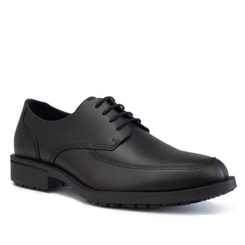 Shoes for Crews Schuhe Aristocrat IV – Bequeme Lederschuhe, gepolsterte Einlegesohle, Rutschhemmende Laufsohle, klassischer Oxford-Stil, OB – für Herren von Shoes for Crews