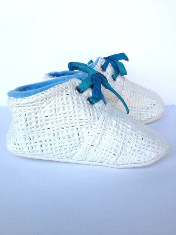 12 - 18 Monate Pantoffeln/Babyschuhe Lammfell von ShoesOWO