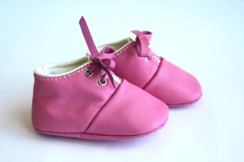 2-3 Jahre Hausschuhe Lammfell Rosa von ShoesOWO