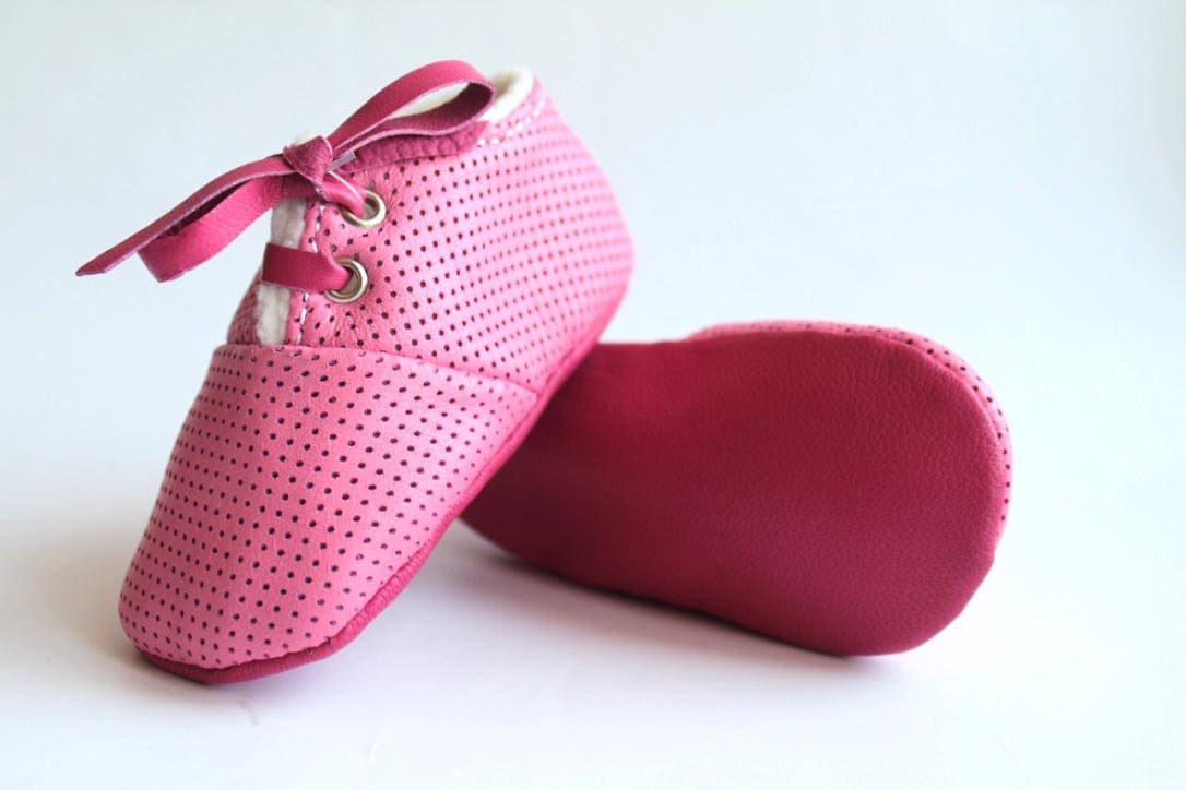 6-12 Monate Pantoffeln/Babyschuhe Lammfell von ShoesOWO