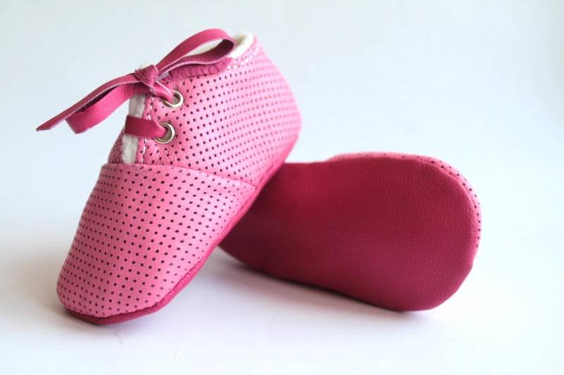 6-12 Monate Pantoffeln/Babyschuhe Lammfell von ShoesOWO