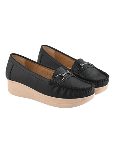 Shoetopia Damen-Slipper zum Überziehen, Schwarz, 5 UK von Shoetopia