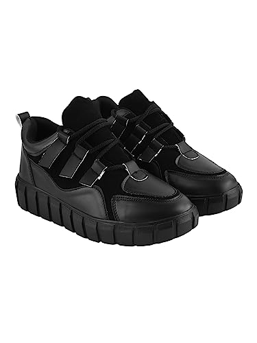 Shoetopia Damen-Sneaker, Schwarz, 19 EU von Shoetopia