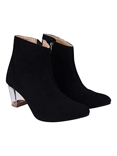 Shoetopia Damen Stiefeletten Bt-2022, Schwarz , 41 EU von Shoetopia