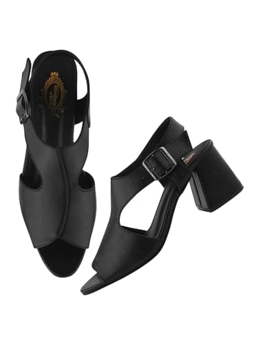 Shoetopia Formelle Damenschuhe, Schwarz, 5 UK von Shoetopia