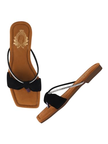 Shoetopia Freizeitschuhe für Damen, Schwarz, 4 UK von Shoetopia