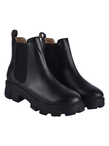 Shoetopia Girls-bt-Local Stiefelette, Schwarz, 19 EU von Shoetopia