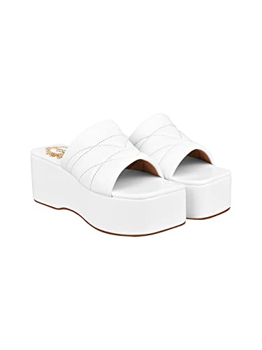 Shoetopia Girls-p-1 Sandalen mit Absatz, Weiss/opulenter Garten, 19 EU von Shoetopia