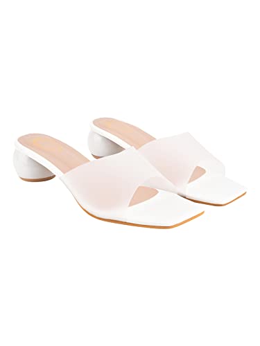 Shoetopia Mädchen-Sandalen mit Mikro-Absatz, Weiss/opulenter Garten, 19 EU von Shoetopia