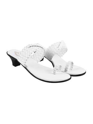 Shoetopia Mädchen-ap-64 Sandalen mit Absatz, Weiss/opulenter Garten, 8 UK von Shoetopia