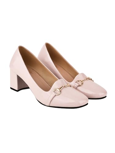 Shoetopia Mädchen - kesarPump, Pink, 7 UK von Shoetopia