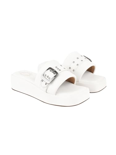 Shoetopia Mädchen-p-20 Sandalen mit Absatz, Weiss/opulenter Garten, 19 EU von Shoetopia