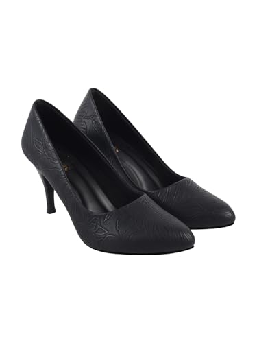 Shoetopia Pumps für Damen, Schwarz, 3 UK von Shoetopia