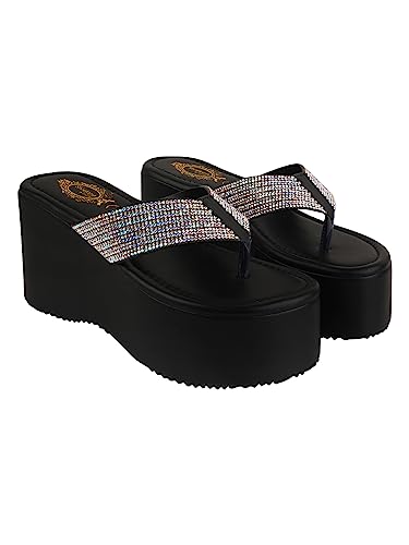 Shoetopia Sandalen mit Absatz für Mädchen, Schwarz, 20 EU von Shoetopia