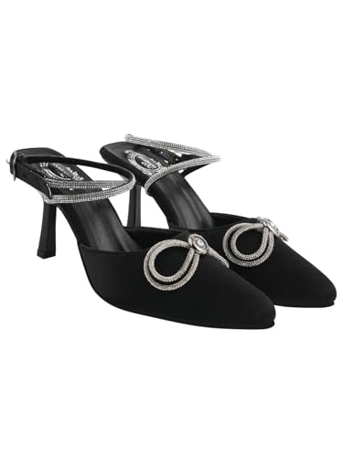 Shoetopia TangoPump für Damen, Schwarz, 3 UK von Shoetopia