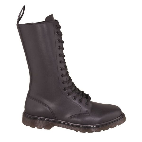 Shoezuu Vegan Vegane Shoezuu 14 Loch Zip Boots schwarz von Shoezuu Vegan