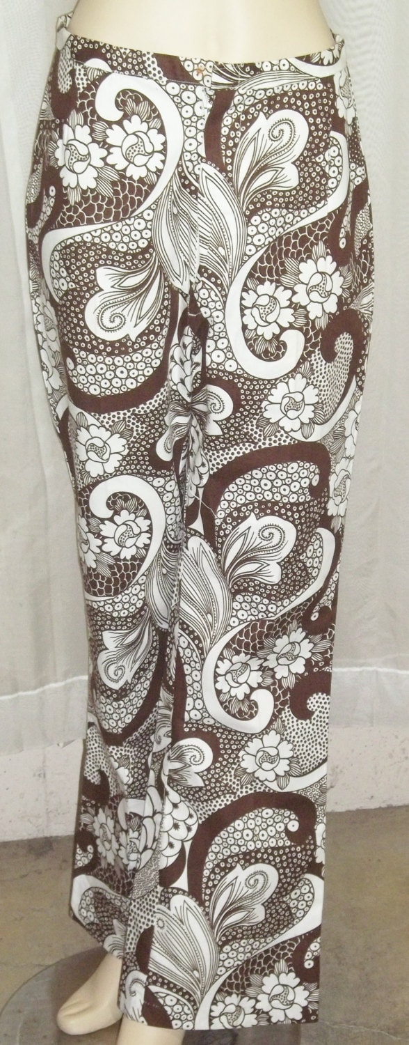 Vintage Mod Retro Jeanie Von Blue Bell Bottom Flare Hose Klein von ShonnasVintage