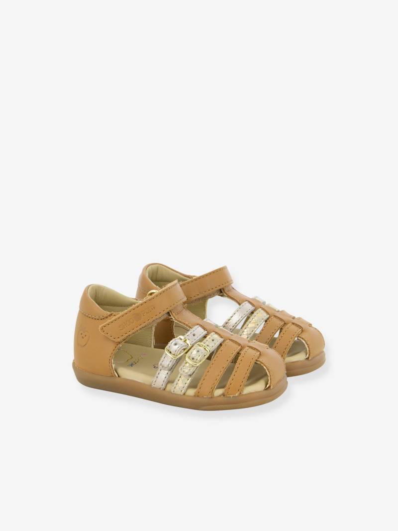 Baby Leder-Sandalen Pika Spart SHOO POM camel von Shoo Pom