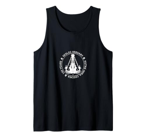 Sedlec Ossuary Knochen Kirche Jahrestag Kronleuchter Kunst Tank Top von Shop MechanicalWhispers Official