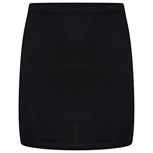 Shop & Stop Damen Mini-Bleistiftrock, figurbetont, Stretch, Gr. 36-46 Gr. 42, Schwarz von Shop & Stop