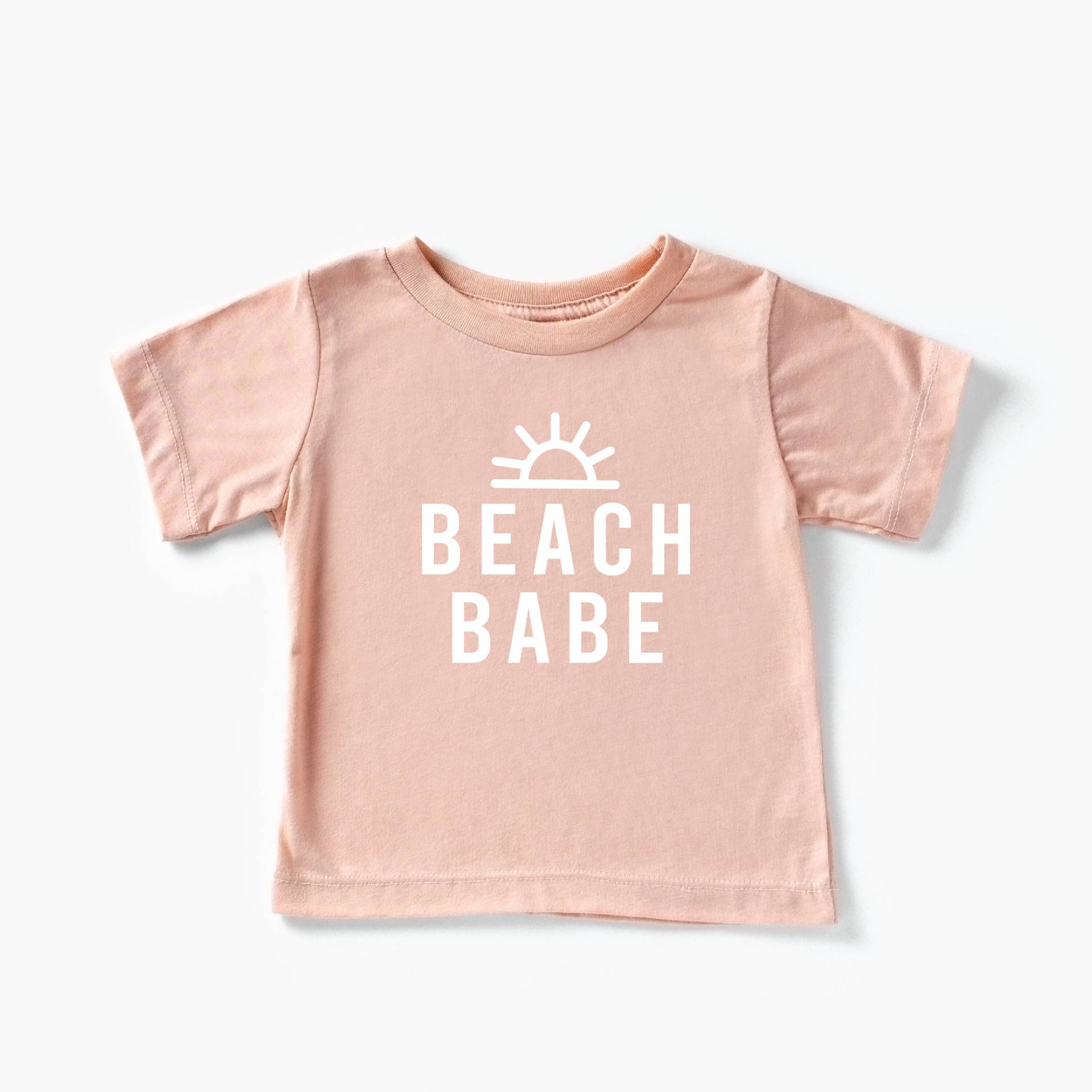 Beach Babe Kinder T-Shirt, Sommer, Baby Strand, Kleinkind Mädchen Shirt, Strand Sommer Vibes, Meerjungfrau, Brauch, Spring Break Passend von ShopBeauandBelle