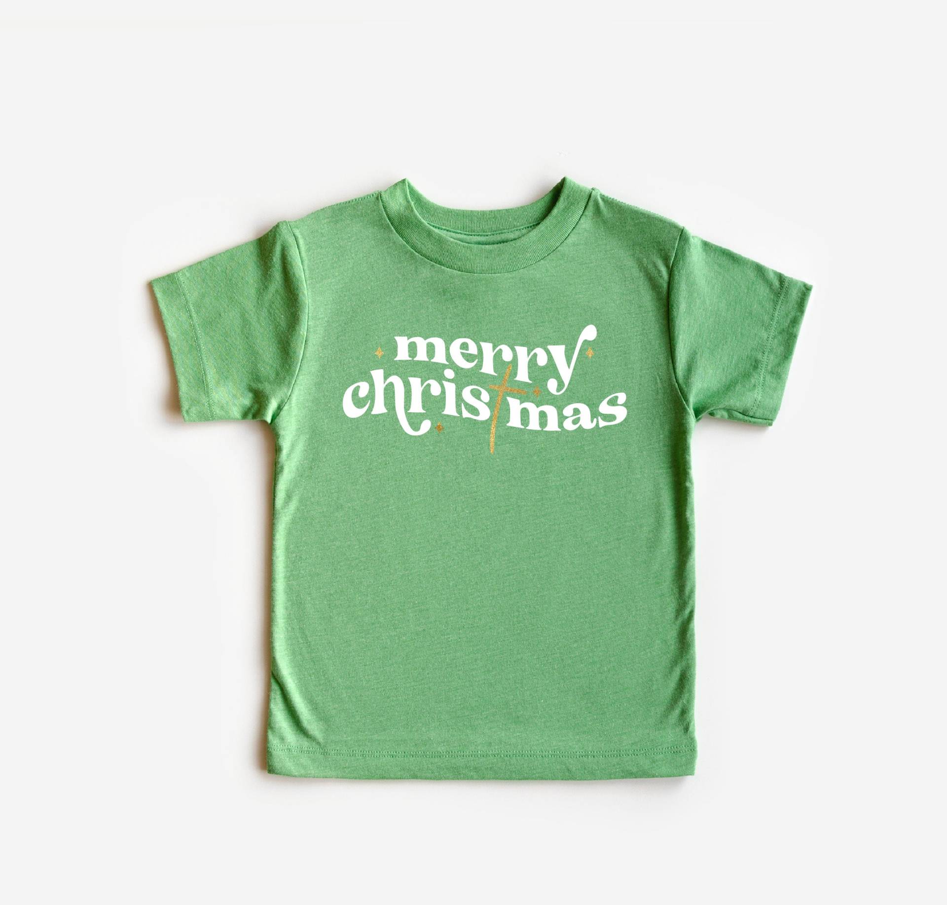 Frohe Weihnachten Christian Tshirt, Kinder Weihnachtsshirt, Weihnachtsgeschenk, Weihnachtsmann, Kleinkind, Grund Für Die Saison von ShopBeauandBelle